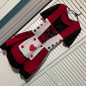 Alice & Wonderland Girls Costume Dress